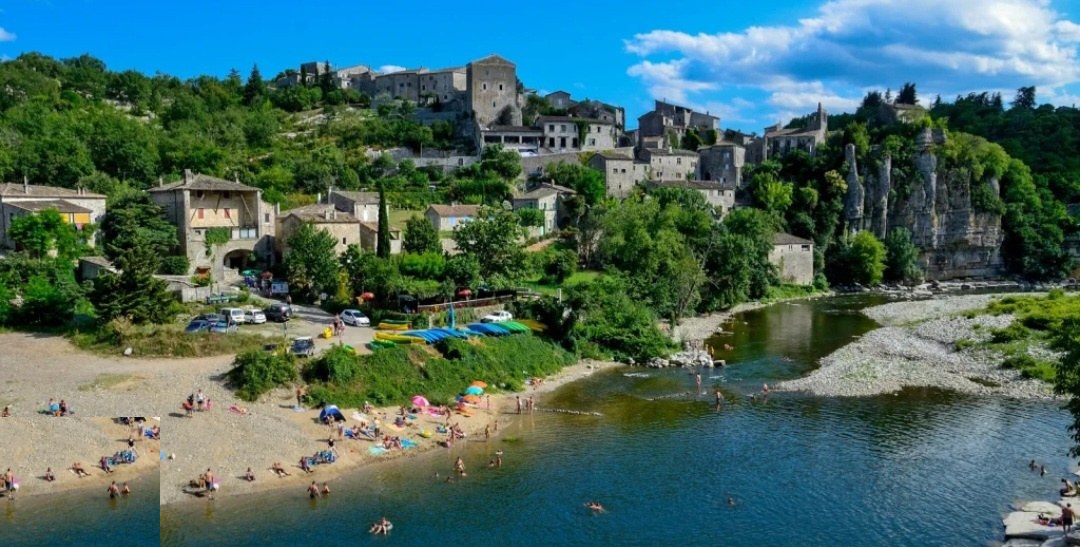 Village de Balazuc en Ardèche